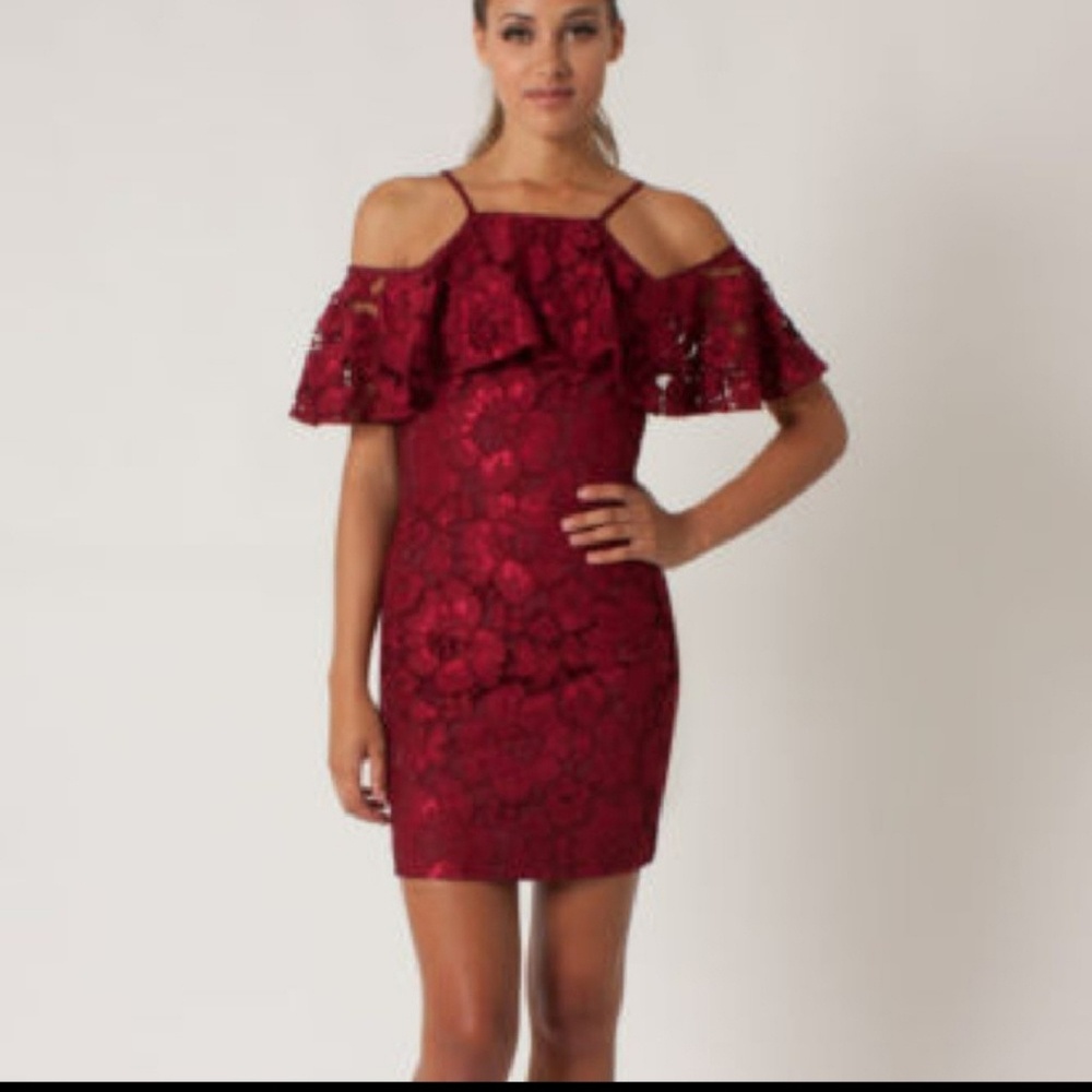 Black Halo Judd Minidress $345 retail